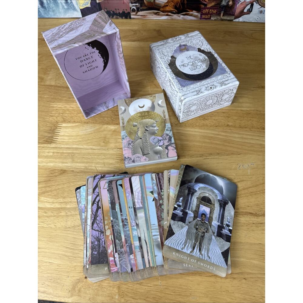 The Moonchild Tarot 81 Card Deck And Guidebook By Danielle Noel Complete - Picture 6 of 6